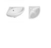Picture of Vr Corner Wall Hung Ceramic Basin