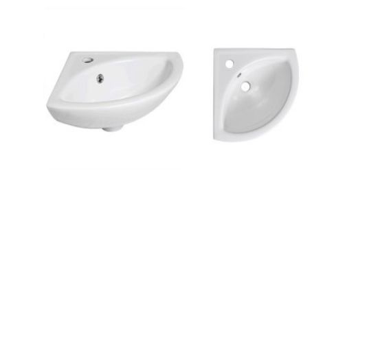 Picture of Vr Corner Wall Hung Ceramic Basin