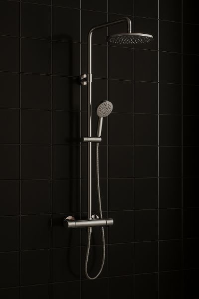 Picture of HYG Round Exposed Shower Mixer With Drencher