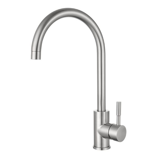 Picture of Single Handle Kitchen Tap brushed Stainless Steel