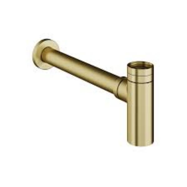 Picture of Minimalist bottle trap Brushed Brass