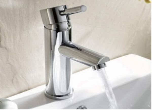 Picture of Mono Basin Mixer Including Push Button Sprung Waste Chrome