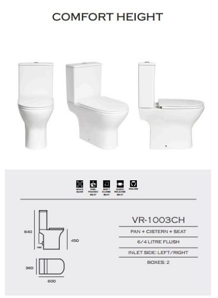 Picture of VR Comfort Height WC Pack