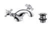Picture of Traditional Crosshead Mono Basin Mixer Tap ( Inc Waste )