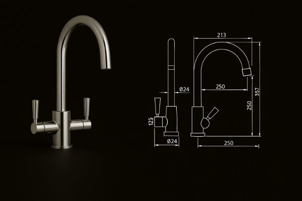 Picture of HYG Kitchen Mixer  Lever Tap  lever