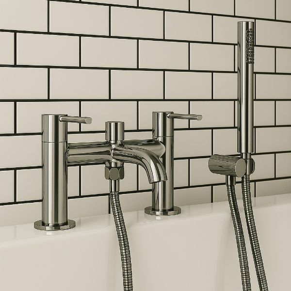 Picture of HYG Cascade Bath Shower Mixer • Shower Kit & Wall Bracket included