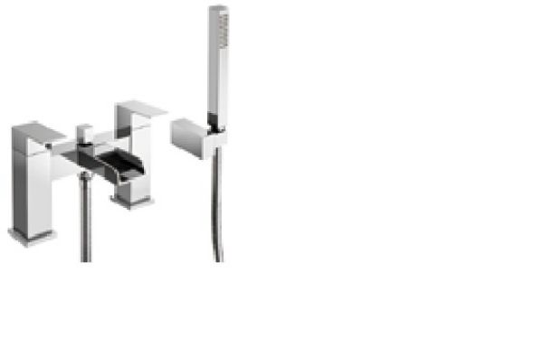Picture of Bath Shower Mixer • Shower Kit & Wall Bracket included