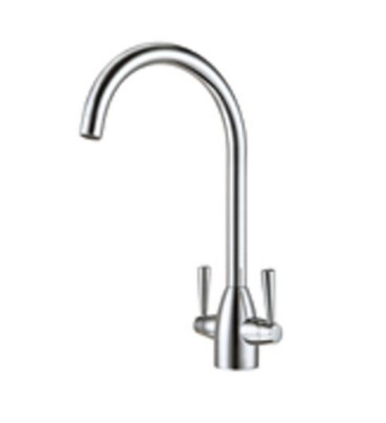 Picture of HYG Brushed Nickel Kitchen Tap