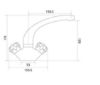 Picture of Contract Monobloc Kitchen Sink Mixer Tap - Chrome