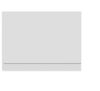 Picture of PVC Waterproof Bath End Panel 700 x480 x15mm with 10mm Plinth White